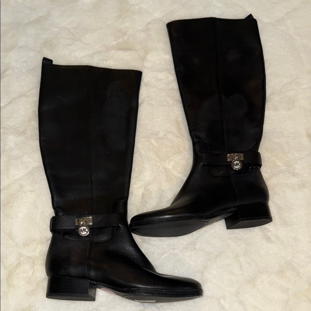 Michael Kors Black Over the Knee Boots